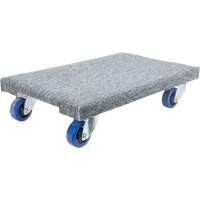 Socles roulants en bois franc pour usage moyen, Roues en Polyol&eacute;fine, Capacit&eacute; de 900 lb, 18" la x 24" p x 7" h Distribution Jean Lapalme