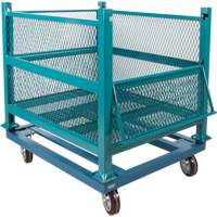 Socle roulant pour contenant ouvert en maille, 40,5" la x 34-1/2" p x 10" h, Capacit&eacute; de 3000 lb Distribution Jean Lapalme