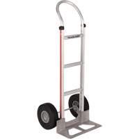 Knocked Down Hand Truck, Continuous Handle, Aluminum, 48" Height, 500 lbs. Capacity Distribution Jean Lapalme