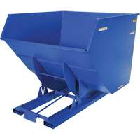 Conteneur autobasculeur, Acier, 4 vg³, Bleu Distribution Jean Lapalme