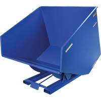 Conteneur autobasculeur, Acier, 4 vg³, Bleu Distribution Jean Lapalme