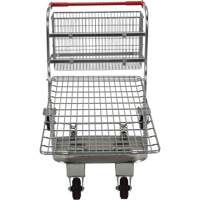 Chariot en treillis emboîtable, Acier, 28-3/4" x 37-1/16" x 59-5/8", Capacit&eacute; 275 lb Distribution Jean Lapalme