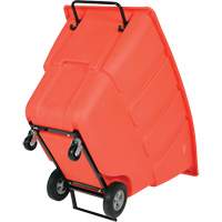 Chariot basculeur, Poly&eacute;thyl&egrave;ne, 0,5 vg³, Capacit&eacute; de charge de 450 lb Distribution Jean Lapalme
