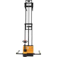 Double Mast Stacker, Electric Operated, 2200 lbs. Capacity, 150" Max Lift Distribution Jean Lapalme