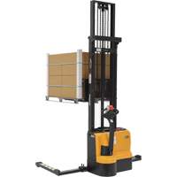 Double Mast Stacker, Electric Operated, 2200 lbs. Capacity, 150" Max Lift Distribution Jean Lapalme