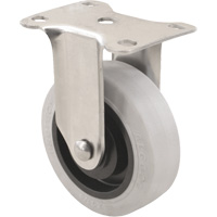 2309 Caster, Rigid, 4" (101.6 mm), Envirothane Grey, 350 lbs. (158.8 kg.) Distribution Jean Lapalme