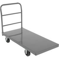 Platform Truck, 48" L x 24" W, 2000 lbs. Capacity, Rubber Casters Distribution Jean Lapalme