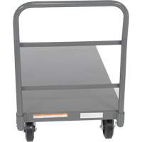 Platform Truck, 48" L x 24" W, 2000 lbs. Capacity, Rubber Casters Distribution Jean Lapalme