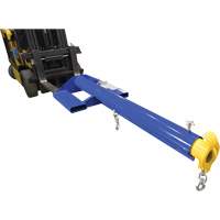 Grue t&eacute;lescopique pour chariot &eacute;l&eacute;vateur &agrave; fourche Economy Boom Distribution Jean Lapalme