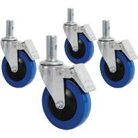 Mini 4" Casters with Locking Pin Distribution Jean Lapalme