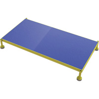 Plateforme de travail en une &eacute;tape &agrave; hauteur r&eacute;glable, 24" la x 48" pr, Capacit&eacute; de 800 lb, Enti&egrave;rement soud&eacute; Distribution Jean Lapalme