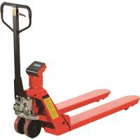 Eco Weigh-Scale Pallet Truck, 45" L x 22.5" W, 4400 lbs. Cap. Distribution Jean Lapalme