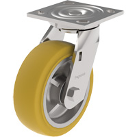 21 Series Medium-Duty Caster, Swivel, 5" (127 mm), Urethane, 840 lbs. (381 kg.) Distribution Jean Lapalme