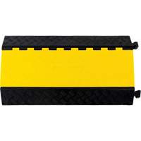 Powerhouse Heavy-Duty Straight Cable Protector, 3 Channels, 36" L x 19.75" W x 3" H Distribution Jean Lapalme