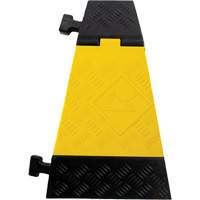 Powerhouse Heavy-Duty Right Turn Cable Protector, 5 Channels, 12" L x 19.75" W x 2.25" H Distribution Jean Lapalme