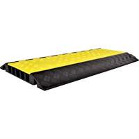 Powerhouse Heavy-Duty Straight Cable Protector, 5 Channels, 36" L x 19.75" W x 2.25" H Distribution Jean Lapalme