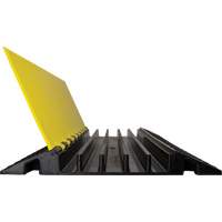 Powerhouse Heavy-Duty Straight Cable Protector, 5 Channels, 36" L x 19.75" W x 2.25" H Distribution Jean Lapalme