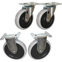 Flat Shelf Cart Caster Kit Distribution Jean Lapalme