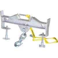 Double Swivel Hoisting Hook, 7-1/4" x  2-1/2" Fork Pocket Distribution Jean Lapalme