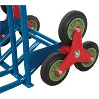 Stair Climbing Hand Truck, Steel Frame, 23-3/4" W x 45-5/8" H, 300 lbs. Capacity Distribution Jean Lapalme