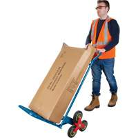 Stair Climbing Hand Truck, Steel Frame, 23-3/4" W x 45-5/8" H, 300 lbs. Capacity Distribution Jean Lapalme