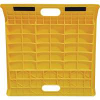 Portable Poly Hand Truck Curb Ramp, 1000 lbs. Capacity, 27" W x 27" L Distribution Jean Lapalme