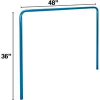Support vertical de 36" x 48" pour chariot &agrave; panneaux Distribution Jean Lapalme