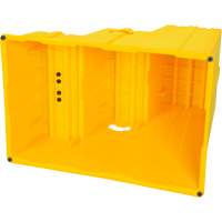 Escabeau industriel, 3 marches, 34-13/16" x 22-7/16" x Hauteur 28-1/2" Distribution Jean Lapalme