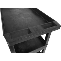 Tub Cart, 3 Tiers, 35-1/4" x 36-1/4" x 18", 300 lbs. Capacity Distribution Jean Lapalme