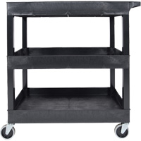 Tub Cart, 3 Tiers, 35-1/4" x 36-1/4" x 18", 300 lbs. Capacity Distribution Jean Lapalme