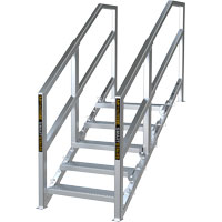Escalier Smartstairs t&eacute;lescopique &agrave; 3-5 marches en aluminium Distribution Jean Lapalme