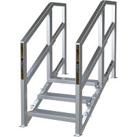 Escalier Smartstairs t&eacute;lescopique &agrave; 3-5 marches en aluminium Distribution Jean Lapalme