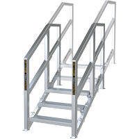 Escalier Smartstairs t&eacute;lescopique &agrave; 3-5 marches en aluminium Distribution Jean Lapalme