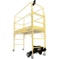 Syst&egrave;me de motorisation pour &eacute;chafaudage Climb-N-Go Distribution Jean Lapalme