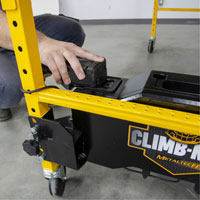 Syst&egrave;me de motorisation pour &eacute;chafaudage Climb-N-Go Distribution Jean Lapalme