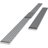 Planche de travail t&eacute;lescopique, 204" la x 12" pr, Capacit&eacute; de 250 lb, D&eacute;mont&eacute; Distribution Jean Lapalme