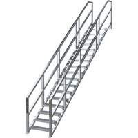 Syst&egrave;me d'escalier modulaire pour la construction de 17-21 marches SmartStairs, 157-1/2" ha Distribution Jean Lapalme
