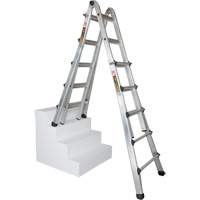 &eacute;chelle t&eacute;lescopique multifonction, Aluminium, 300 lb, CSA calibre 1A Distribution Jean Lapalme