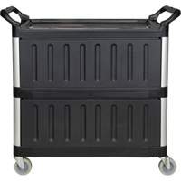 Chariot utilitaire, 3 tiers, 19-3/4" x 37-1/2" x 40-1/4", Capacit&eacute; 250 lb Distribution Jean Lapalme