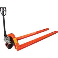 8' Long Fork Hydraulic Pallet Trucks, 96" L x 27" W, 4400 lbs. Capacity Distribution Jean Lapalme