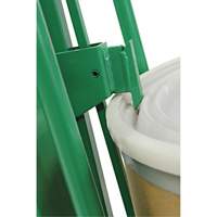 Powered Drum Hand Truck with Pneumatic Wheels Distribution Jean Lapalme