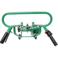 Powered Drum Hand Truck with Pneumatic Wheels Distribution Jean Lapalme