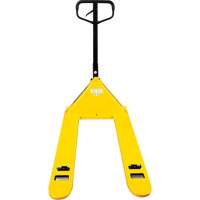 Steel Wheel Pallet Truck, Steel, 48" L x 27" W, 5500 lbs. Capacity Distribution Jean Lapalme