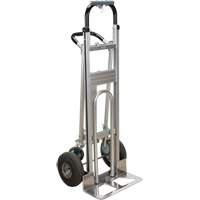 3-in-1 Convertible Hand Truck, Aluminum, 600 lbs. Capacity Distribution Jean Lapalme
