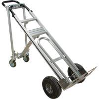 3-in-1 Convertible Hand Truck, Aluminum, 600 lbs. Capacity Distribution Jean Lapalme