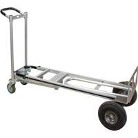3-in-1 Convertible Hand Truck, Aluminum, 600 lbs. Capacity Distribution Jean Lapalme