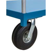 Chariot &agrave; plateforme robuste, 48" lo x 24" la x Capacit&eacute; 1200 lb, Roues en Anticrevaison Distribution Jean Lapalme