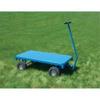 Chariot de ramassage &agrave; plateforme pour l'ext&eacute;rieur, 24" la x 48" la x Capacit&eacute; 1000 lb Distribution Jean Lapalme
