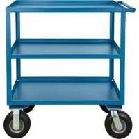 Outdoor Shelf Cart, 3 Tiers, 18" W x 39" H x 33" D, 1200 lbs. Capacity Distribution Jean Lapalme