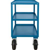 Outdoor Shelf Cart, 3 Tiers, 18" W x 39" H x 33" D, 1200 lbs. Capacity Distribution Jean Lapalme